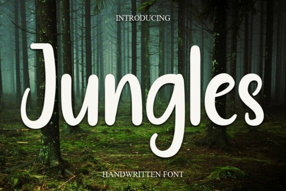 Jungles Font - Featured Image