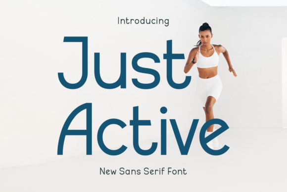 Just Active Font - Featured Image