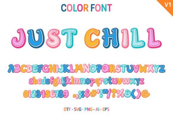 Just Chill  Font - Featured Image