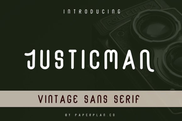Justicman Font - Featured Image