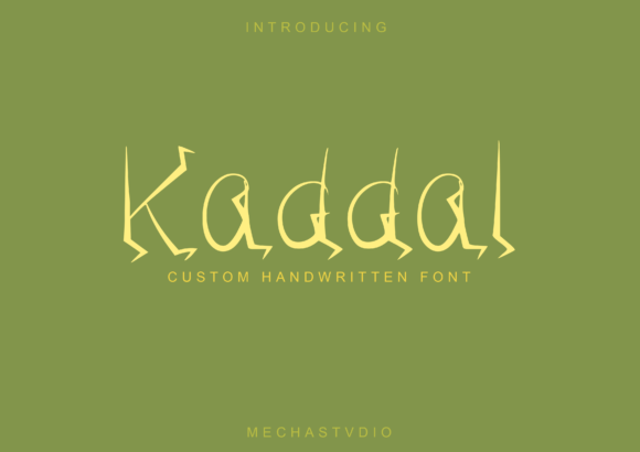 Kaddal Font - Featured Image