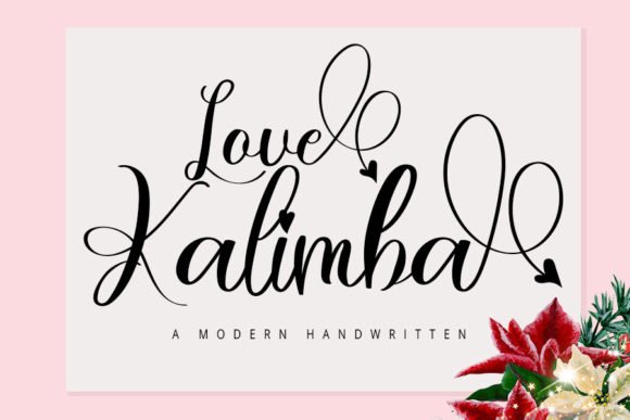 Kalimba Love Font - Featured Image