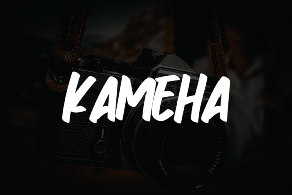 Kameha Font - Featured Image