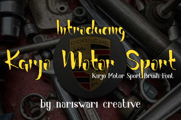Karjo Motor Sport Font - Featured Image