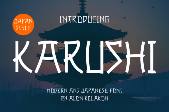 Karushi Font - Featured Image