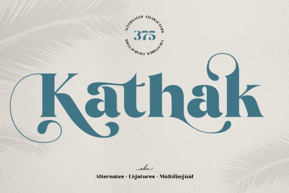 Kathak Font - Featured Image