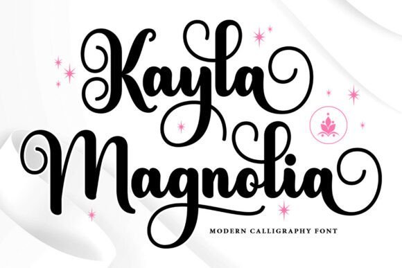 Kayla Magnolia Font - Featured Image