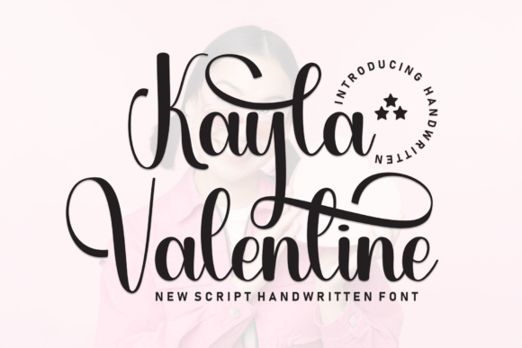 Kayla Valentine Font - Featured Image