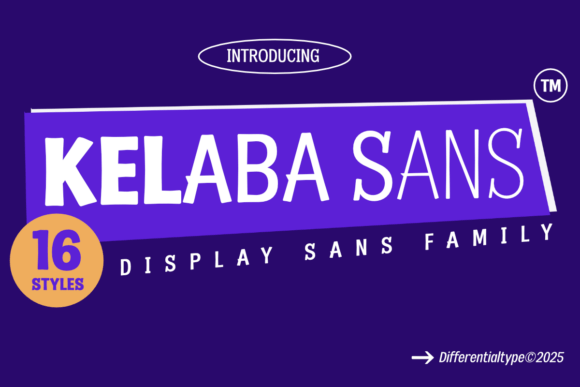Kelaba Sans Font - Featured Image