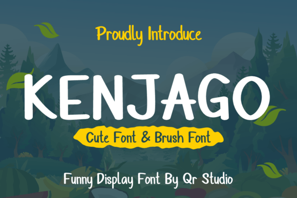 Kenjago Font - Featured Image