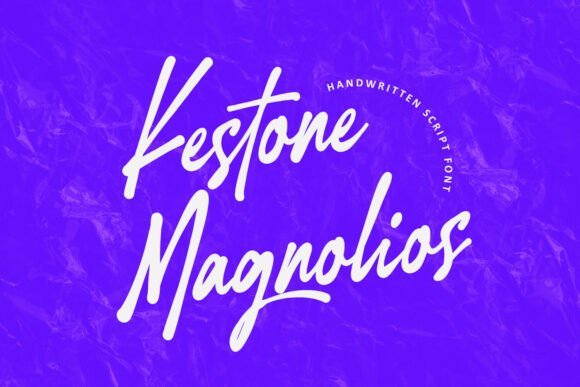 Kestone Magnolios Font - Featured Image