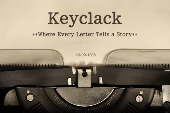 Keyclack Font - Featured Image
