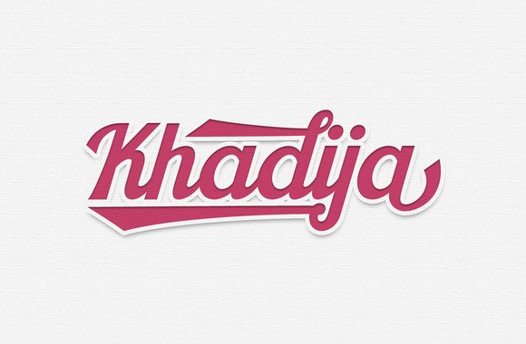 Khadija Script Font - Featured Image