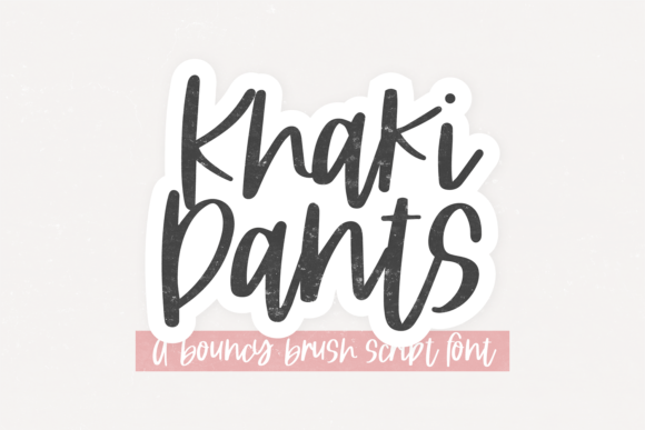 Khaki Pants Font - Featured Image