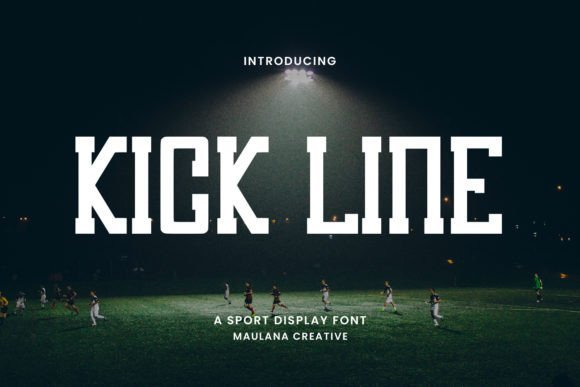 Kick Line Font - Featured Image