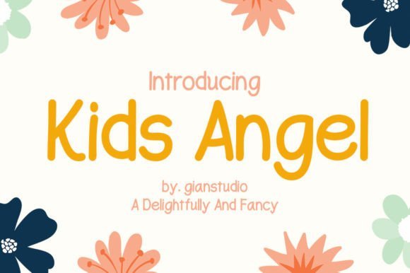 Kids Angel Font - Featured Image