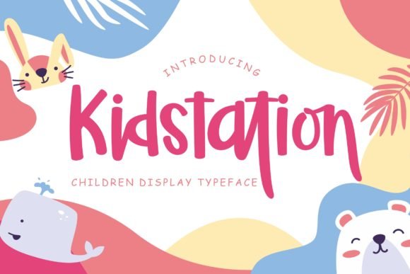 Kidstation Font - Featured Image