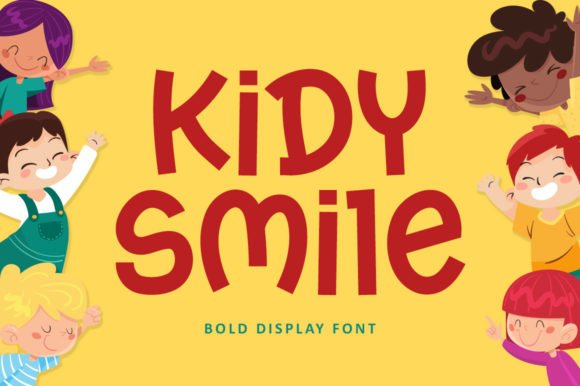 Kidy Smile Font - Featured Image