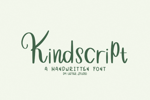 Kindscript Font - Featured Image