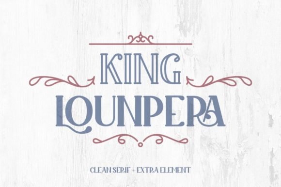 King Lounpera Font - Featured Image