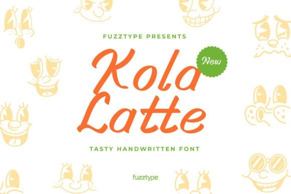 Kola Latte Font - Featured Image