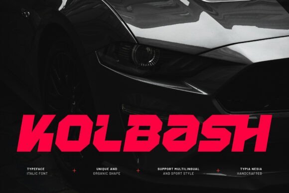 Kolbash Font - Featured Image