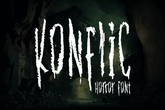 Konflic Font - Featured Image