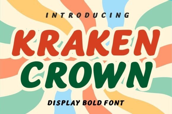 Kraken Crown Font - Featured Image