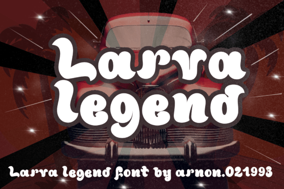 Larva Legend Font - Featured Image