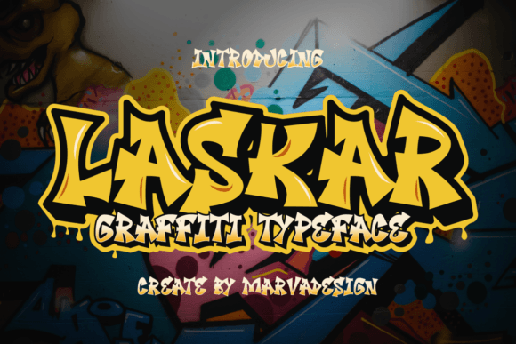Laskar Font - Featured Image