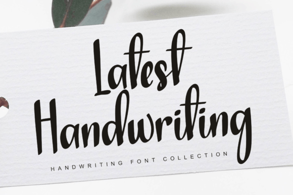 Latest Handwriting Font - Featured Image