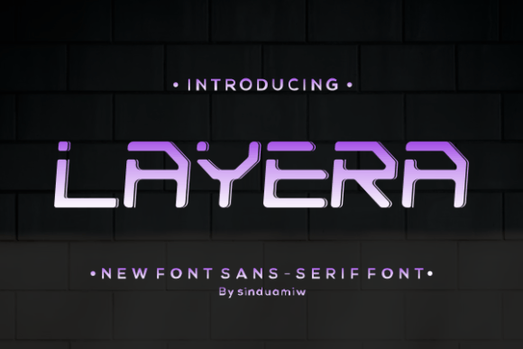 Layera Font - Featured Image