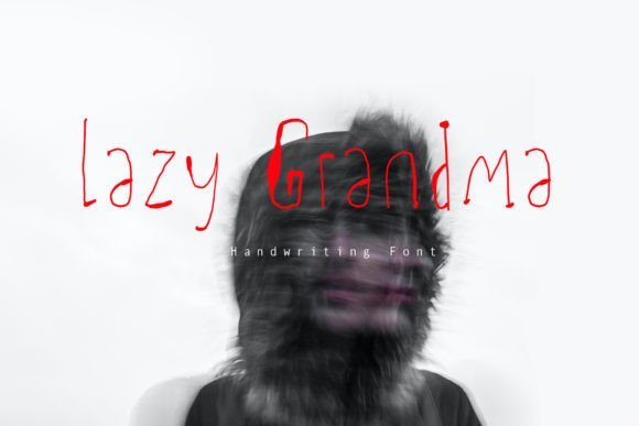 Lazy Grandma Font - Featured Image