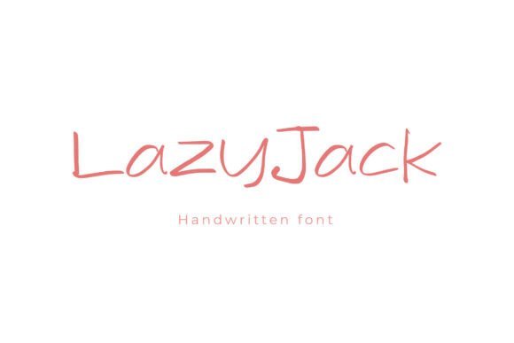 Lazy Jack Font - Featured Image