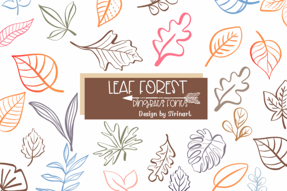 Leaf Forest Font - Featured Image