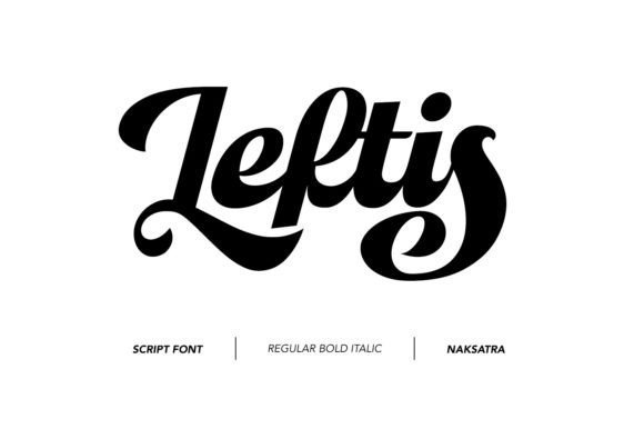 Leftis Font - Featured Image