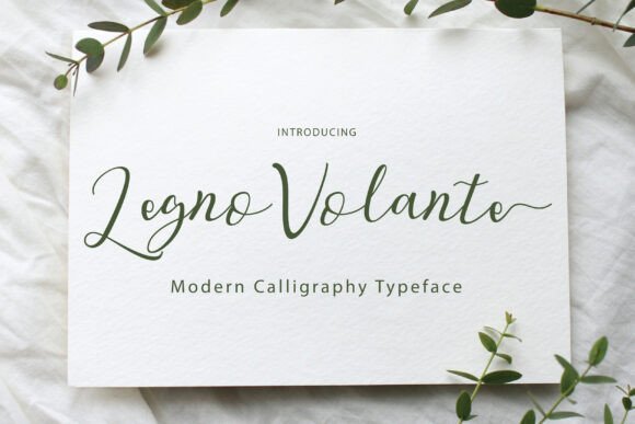 Legno Volante Font - Featured Image