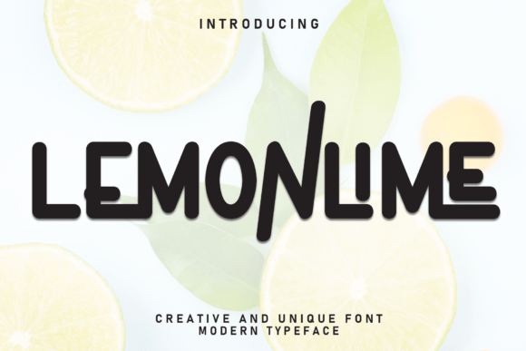 Lemonlime Font - Featured Image