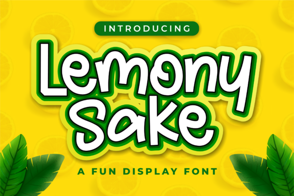 Lemony Sake Font - Featured Image