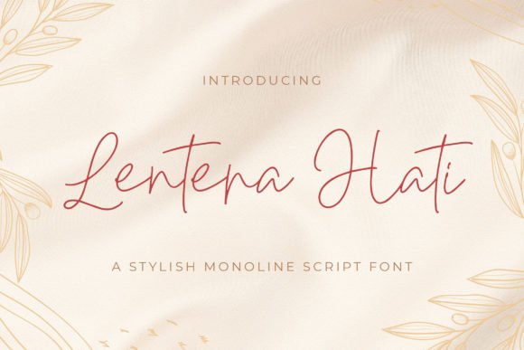 Lentera Hati Font - Featured Image