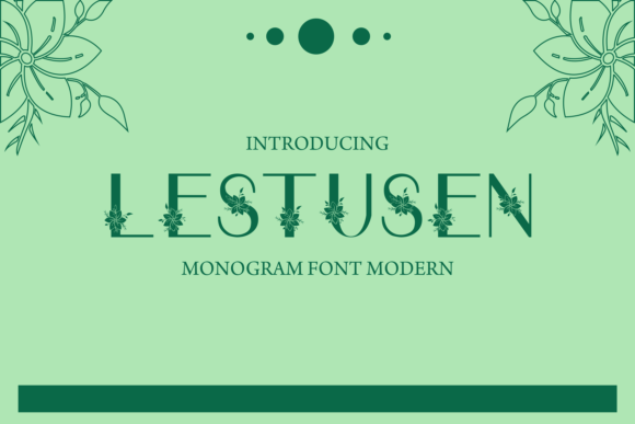 Lestusen Font - Featured Image