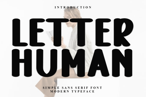 Letter Human Font - Featured Image