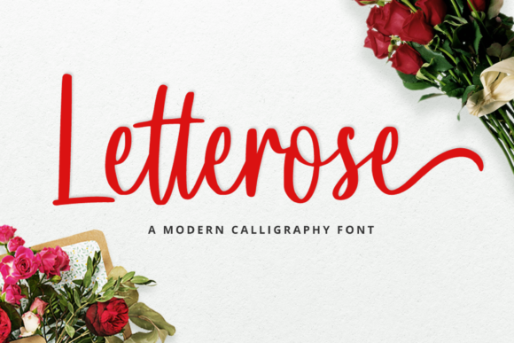 Letterose Font - Featured Image