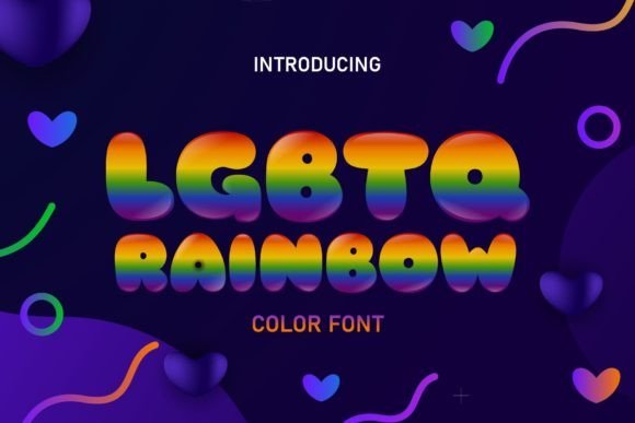 Lgbtq Rainbow Font - Featured Image