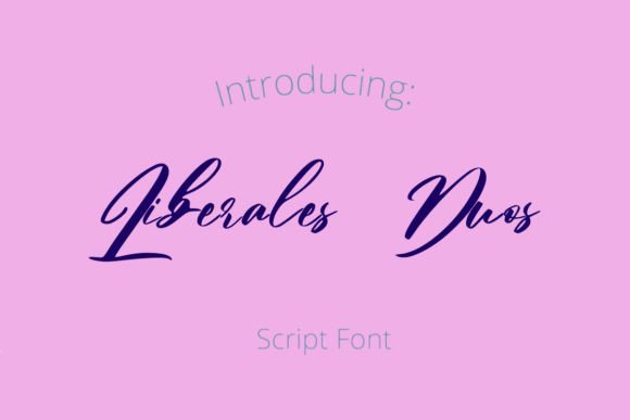 Liberales Duos Font - Featured Image