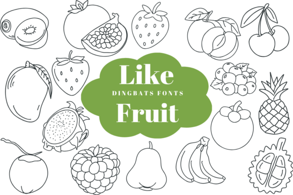 Like Fruit Font - Featured Image