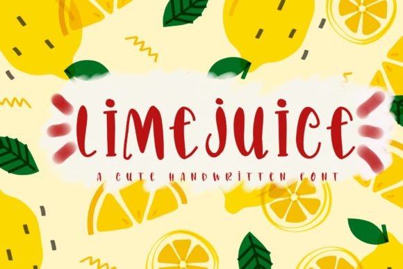 Lime Juice Font - Featured Image