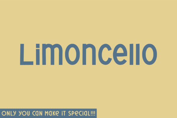 Limoncello Font - Featured Image
