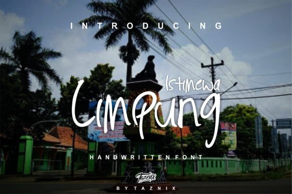 Limpung Font - Featured Image
