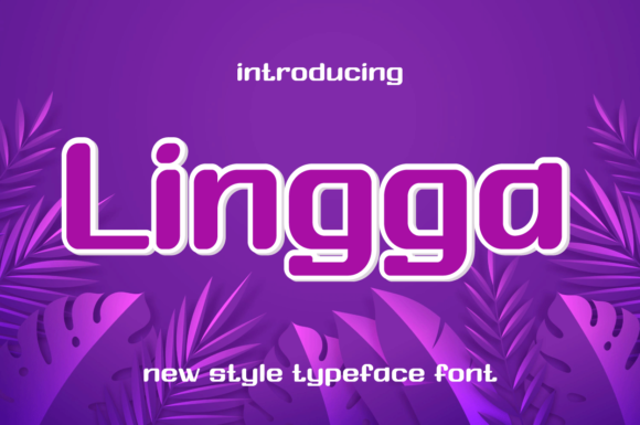 Lingga Font - Featured Image